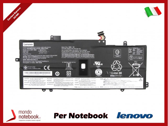 Batteria Originale LENOVO X1 Carbon 8th Gen X1 Yoga 5th Gen