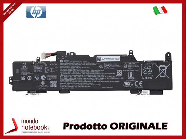 Batteria Originale HP EliteBook 745 840 735 830 G5 - 11,55V 50Wh 4.33Ah
