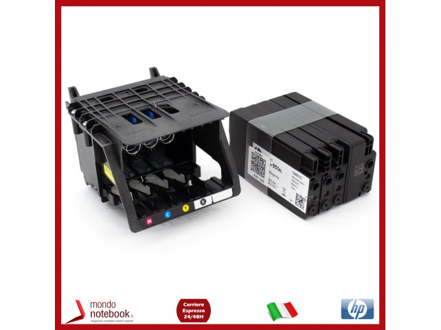 Kit Testina di Stampa + Cartucce CM751-80013A 950 951 950XL 951XL Printhead per HP Pro 8100 8600 861
