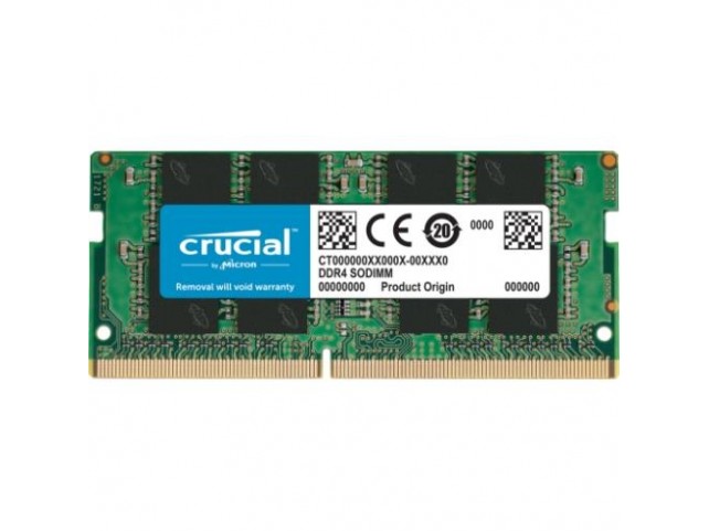 DDR4 x NB SO-DIMM CRUCIAL 8GB 3200MHz - CT8G4SFRA32A