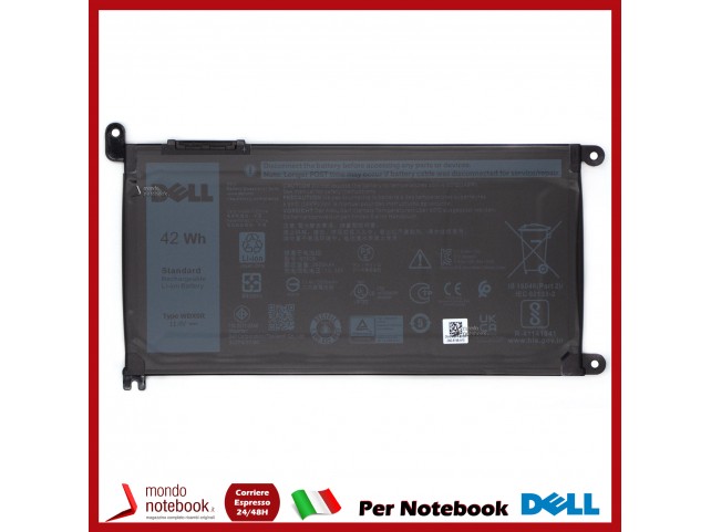 Batteria Originale DELL Inspiron 15 5568 Latitude 3580 Vostro 5471 FC92N 0FC92N