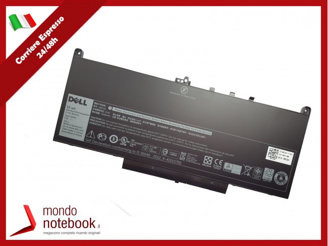 Batteria Originale Dell Latitude E7470 E7270 MC34Y