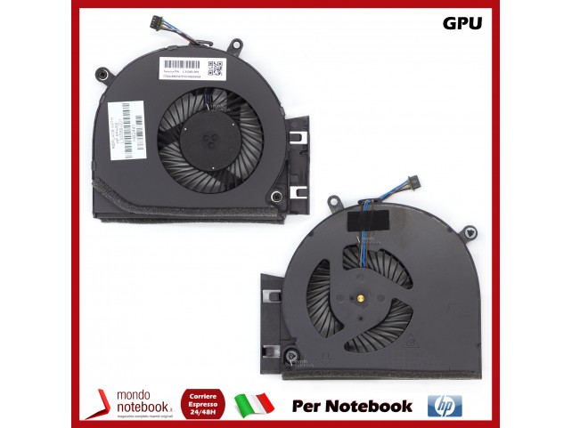 Ventola Fan GPU HP ZBook 17 G5 G6 L30389-001