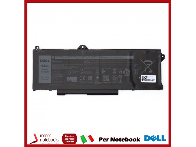 Batteria Originale DELL Precision 3581 Latitude 5531 GRT01 0GRT01
