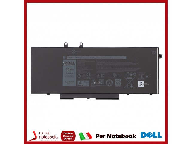 Batteria Originale DELL Latitude 5400 Inspiron 7500 Latitude 5501 Precision 3541 3HWPP 03HWPP