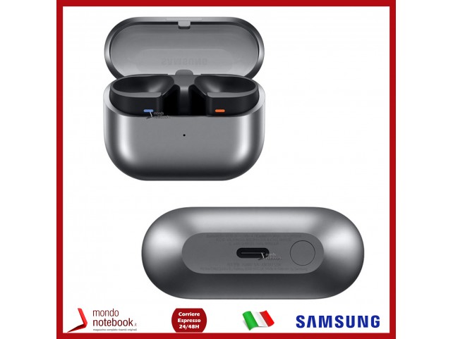 Case di ricarica Samsung Galaxy Buds 3 Pro SM-R630 Silver GH82-35154A