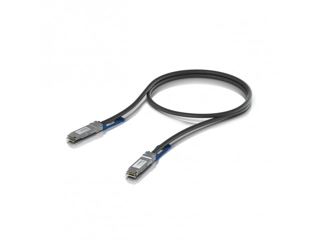 Ubiquiti UACC-DAC-QSFP28-0.5M QSFP28 direct attach cable  with a 100 Gbps max data