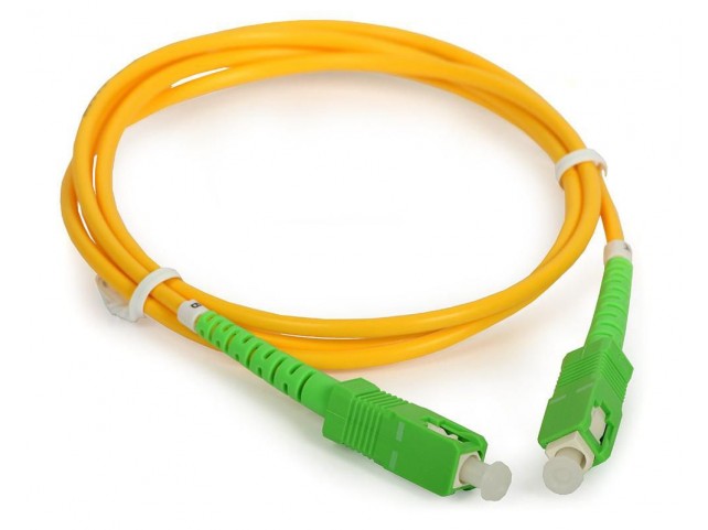 MicroConnect FIB884001 Fiber Patch Cable -  SC/APC-SC/APC 1m OS2 Simplex