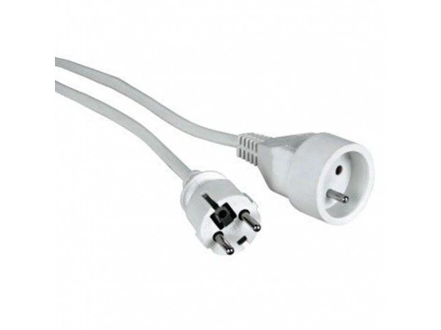 LOGON PROFESSIONAL PSPC03W POWER EXTENSION CORD 3Gx1.5 -  3M - WHITE