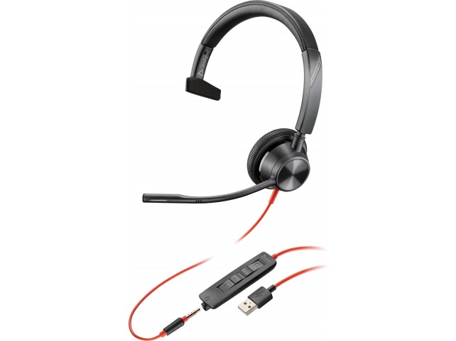 HP 76J12AA Blackwire 3315 USB-A Headset  