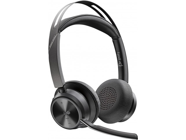 HP 9T9J6AAAC3 Voyager Focus 2 Microsoft  Teams Certified USB-C-C