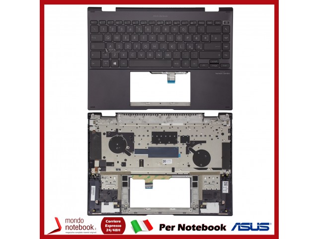 Tastiera con Top Case ASUS UN5401 UN5401QA UN5401QA-3K (Nero)
