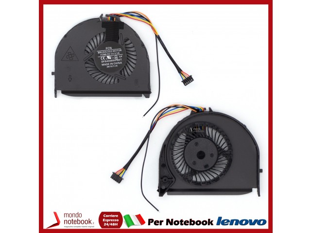 Ventola Fan CPU LENOVO ThinkPad T440 T450 T460 (5 Pin) Ver. scheda grafica integrata