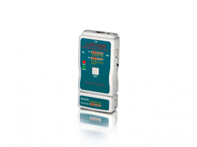 Equip 129964 NWK LAN Tester Equip LAN USB  Cable Tester 65 mm 28 mm