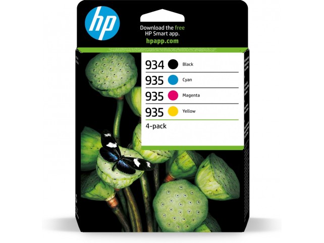 HP 6ZC72AE 934 Black 935 CMY Ink  Cartridge 934 Black/935