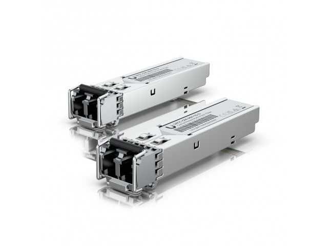 Ubiquiti UACC-OM-MM-1G-D SFP transceiver that supports  1G connections up to 550 m