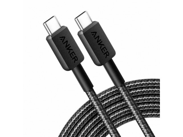 Anker A81F6G11 322 Usb Cable 1.8 M Usb C  Black