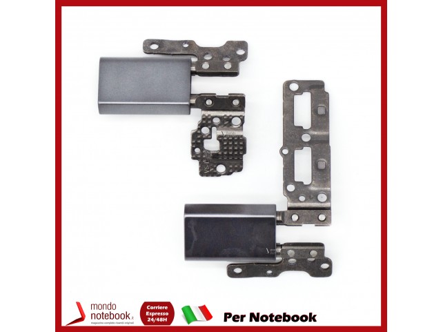 Cerniere Hinges LENOVO Ideapad Flex 5-14IIL05 5-14ARE05 5-14ITL05 5-14ALC05 Grey (Coppia)
