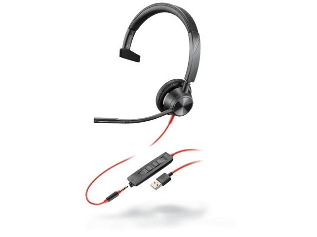 Poly 213936-01 Blackwire 3315 with USB And  Jack 3mm re 3315 Headset