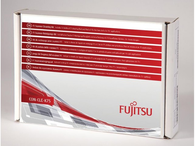 Fujitsu CON-CLE-K75 F1 Scanner Cleaning Kit  