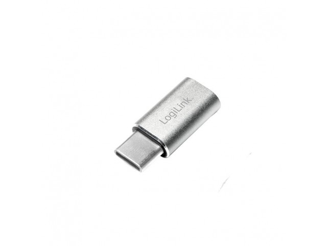 LogiLink AU0041 USB3.1-C/Micro USB2.0 Silver  