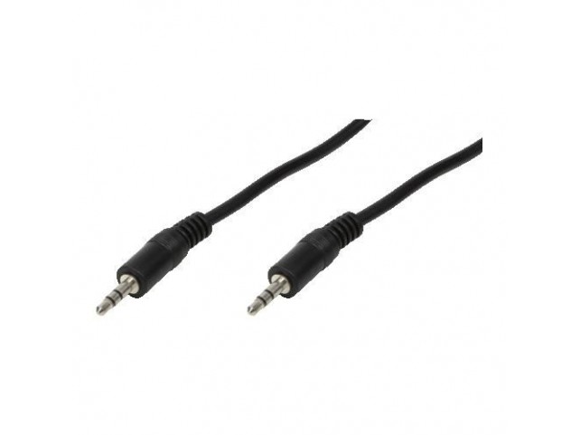 LogiLink CA1049 3.5mm - 3.5mm 1m audio cable  Black