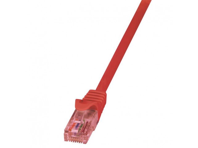 LogiLink CQ2034U 1M Cat.6 U/Utp Networking  Cable Red Cat6 U/Utp (Utp)