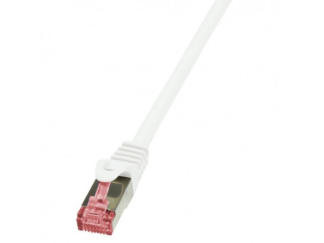 LogiLink CQ2051S 2m Cat.6 S/FTP networking  cable White Cat6 S/FTP