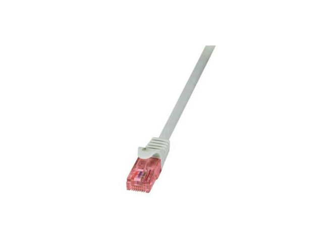 LogiLink CQ2052U CQ2052U networking cable Grey  2 m Cat6 U/UTP (UTP)