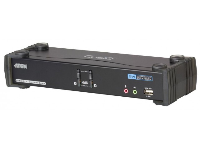 Aten CS1782A-AT-G 2 Port USB 2.0 DVI Dual link  KVMP switch