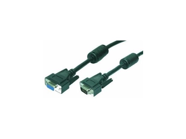 LogiLink CV0006 5m VGA VGA cable VGA (D-Sub)  Black
