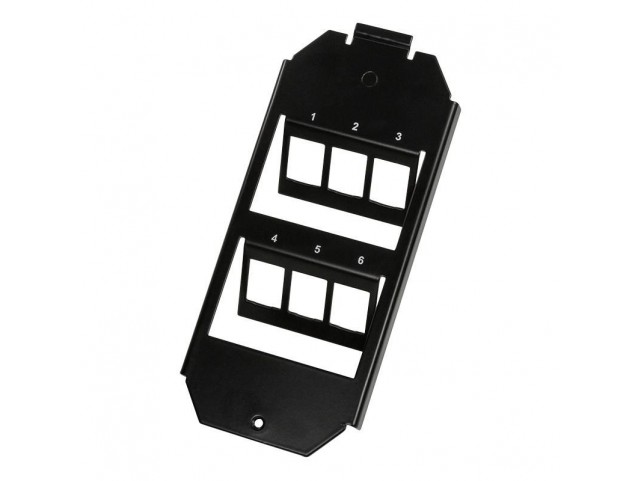 LogiLink NK4060 Wall Plate/Switch Cover Black  