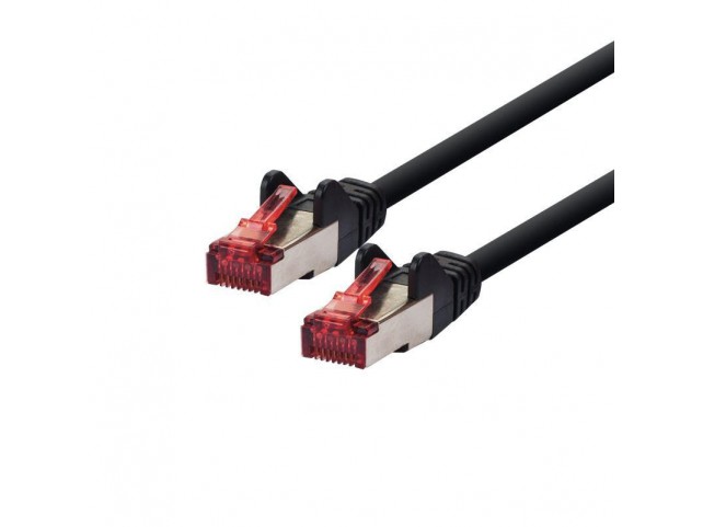 LOGON PROFESSIONAL TCR66SS015BL PATCH CABLE S/FTP PIMF 1 5M -  CAT6 - BLACK