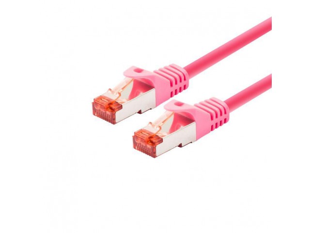 LOGON PROFESSIONAL TCR66SS030M PATCH CABLE S/FTP PIMF 3M -  CAT6 - MAGENTA