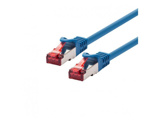 LOGON PROFESSIONAL TCR66SS150B PATCH CABLE S/FTP PIMF 15M -  CAT6 - BLUE