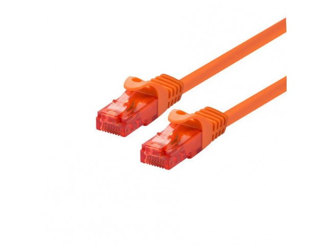 LOGON PROFESSIONAL TCU66U003O PATCH CABLE U/UTP CAT6 - 0.3M  ORANGE