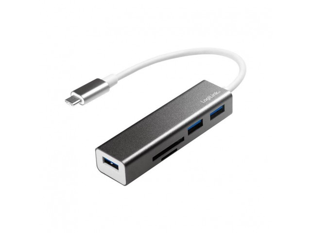 LogiLink UA0305 Interface Hub Usb 3.2 Gen 1  (3.1 Gen 1) Type-C 5000