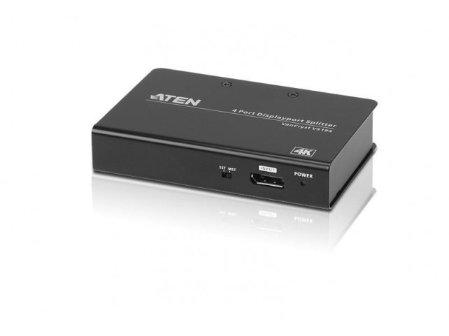 Aten VS194-AT-G 4 Port DisplayPort Splitter 4K  Up to 4096 x 2160 / 3840 x