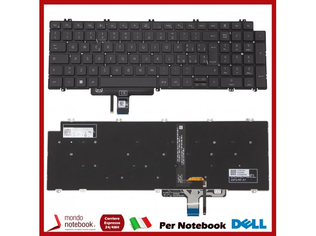 Tastiera Notebook Dell Latitude 5530 TW3NT 0TW3NT