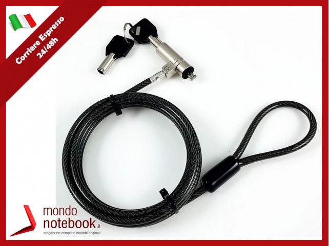 eSTUFF Security lock with keys for Nano security slot(Gearlab box)