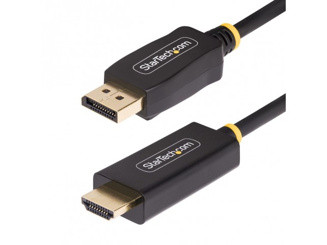 StarTech.com 6F-DP-HDMI-4K60-HDR 6.6Ft (2M) Displayport To  Hdmi Adapter Cable 4K 60Hz