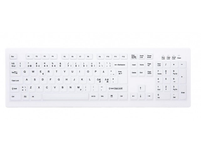 Cherry AK-C8100F-FU1-W/NOR AK-C8100F-FU1-W/NOR keyboard  RF Wireless QWERTY