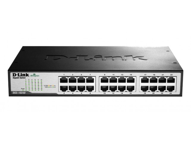 24-port 10/100/1000 Gigabit  Desktop Switch