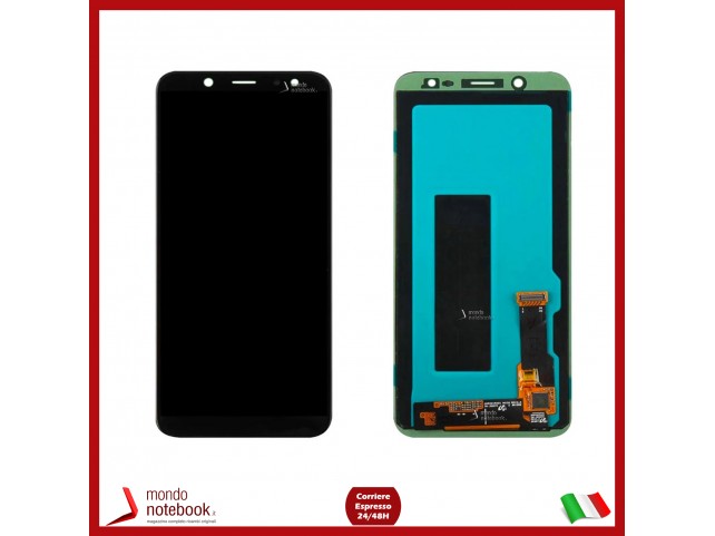 DISPLAY LCD PER SAMSUNG GALAXY A6 2018 A600 SM-A600F TOUCH SCREEN SCHERMO VETRO