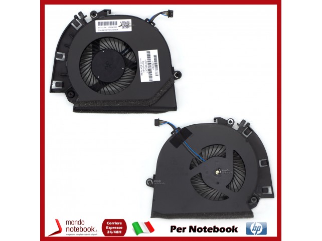 Ventola Fan CPU HP ZBook 17 G5 G6 L30388-001