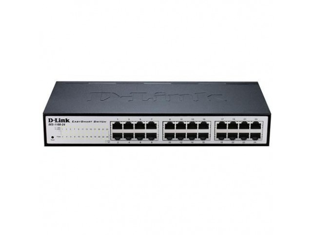 D-Link DGS-1100-24V2/E 24-Port PoE Gigabit Smart  Managed Switch