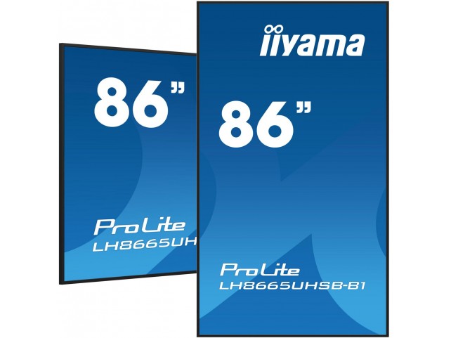 iiyama LH8665UHSB-B1 86 3840x2160 UHD IPS panel  