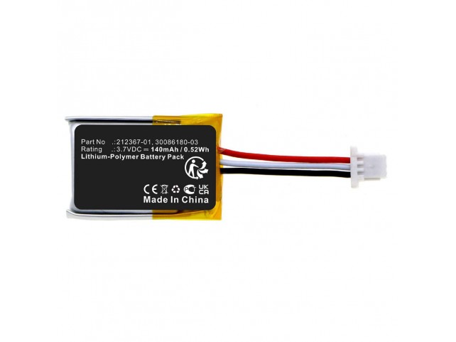 CoreParts MBXWHS-BA200 Battery 0.52Wh Li-Polymer  3.7V 140mAh Black