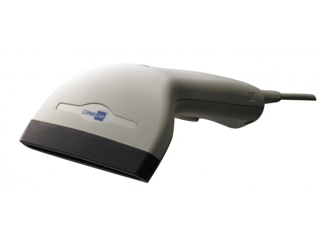 CipherLab Corded Scanner 1090+, CCD,  90mm, RS232, KBW, Wand,USB