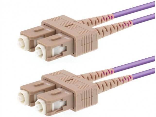 LOGON PROFESSIONAL AL5SCSC15I/4I Fiber Patch Cable 50/125 -  SC/SC 15m - OM4